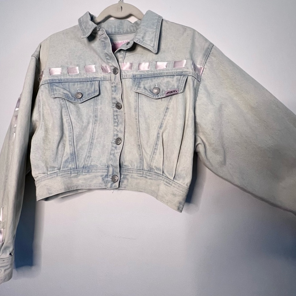 Y2K Vintage 90’s Jordache cropped jean jacket - Picture 7 of 9